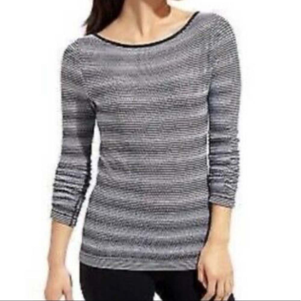Athleta M Revive mesh fitted long sleeve top
